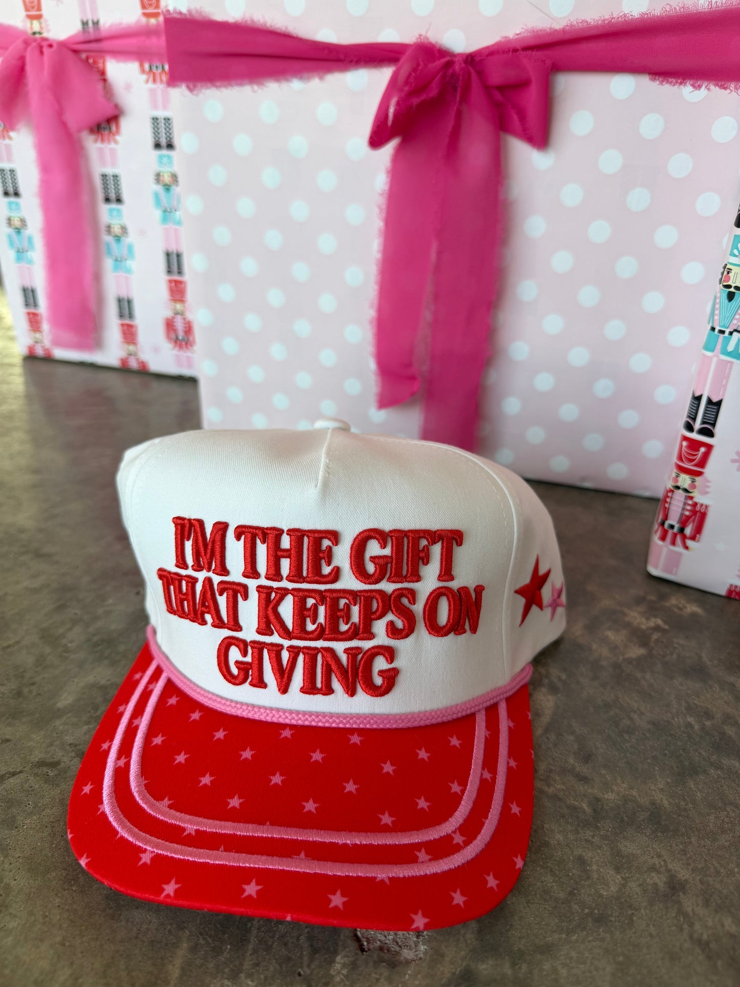 Holiday Hottie Trucker Hats PREO