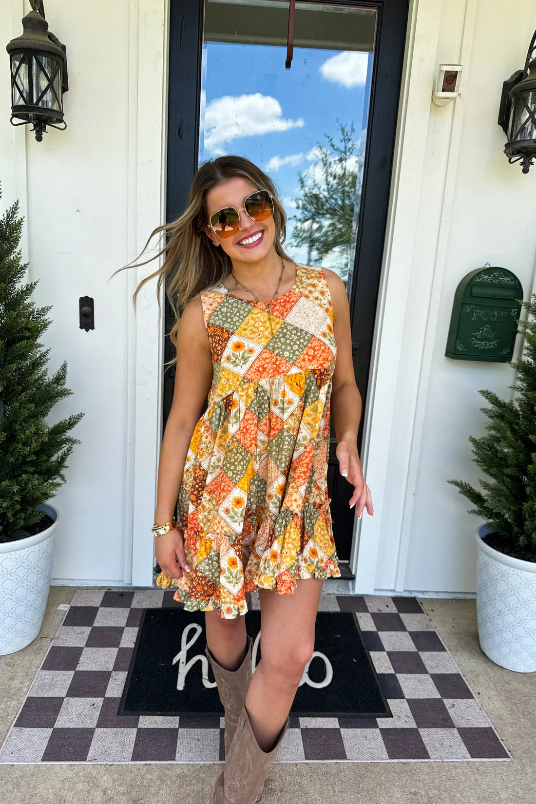 Harvest Patchwork Dress PREO