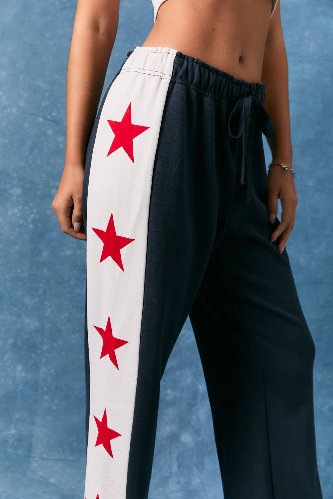 Evil Kenevil Wide Leg Star Pants