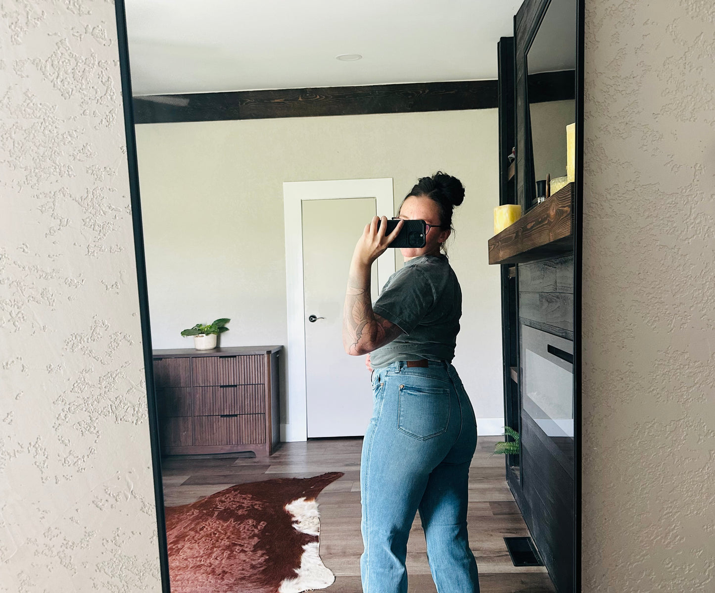 Judy Blue High Waist Tummy Control Straight Denim - RTS