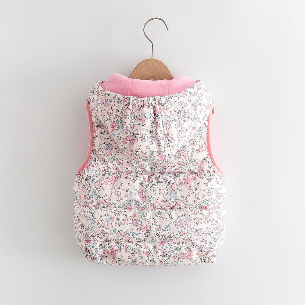 Lolo Floral Puffer Vest PreO