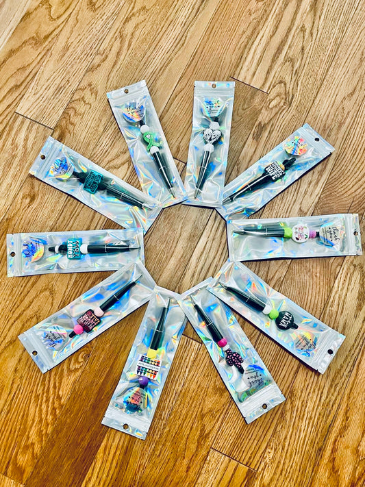 Beadable pens