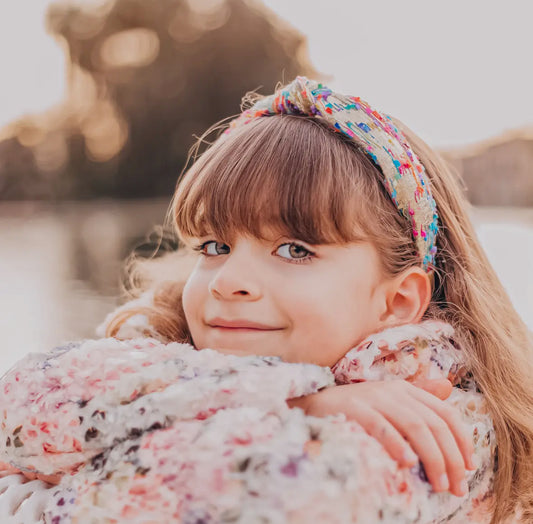 Shimmer Knotted Headband