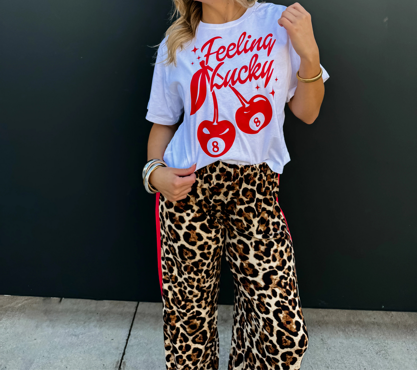 Wild Leopard Pants - Medium RTS