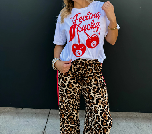 Wild Leopard Pants - Medium RTS