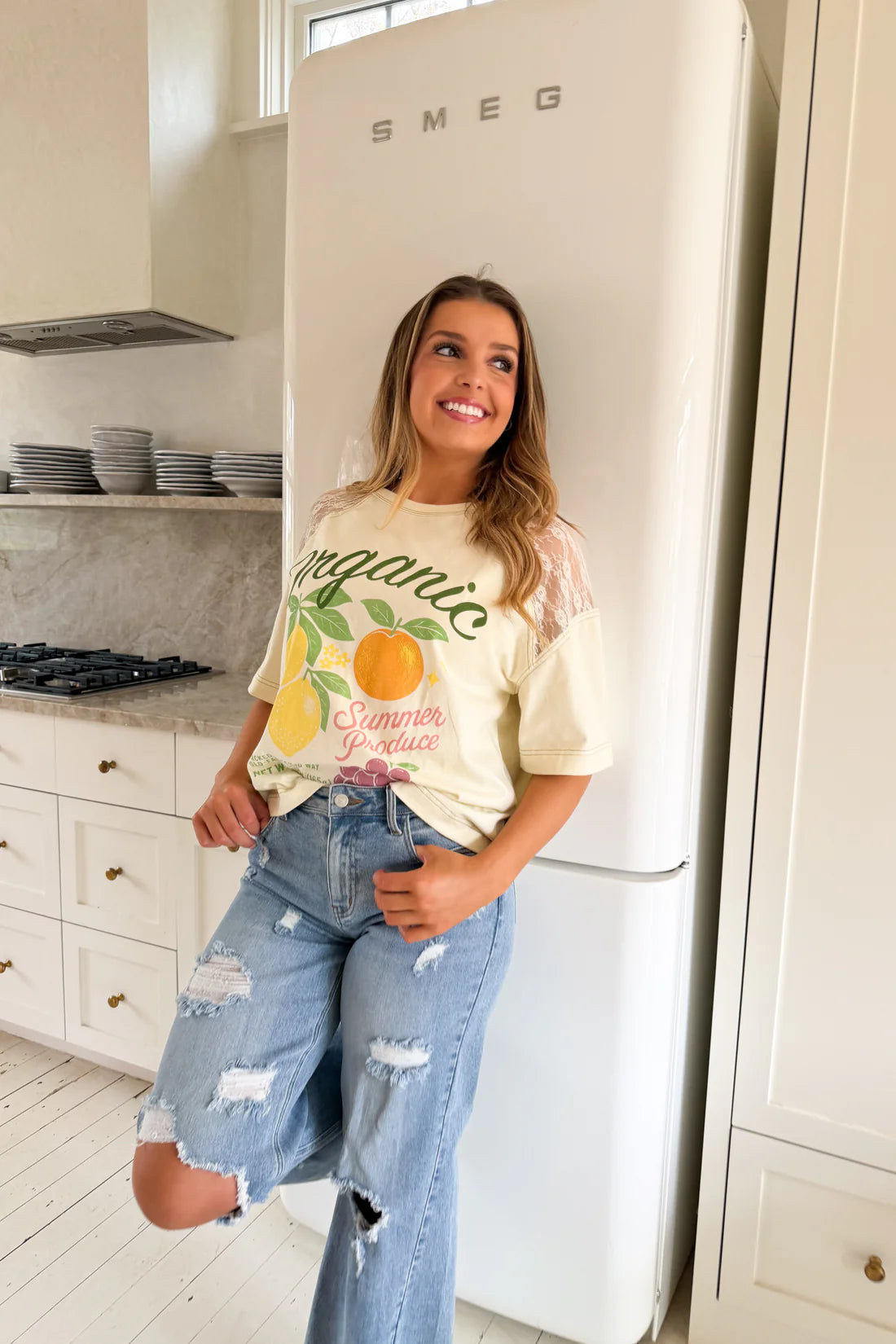Vintage Fruit Lace Tee