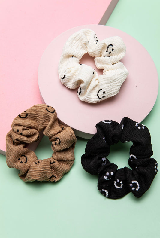 Smiley Scrunchies