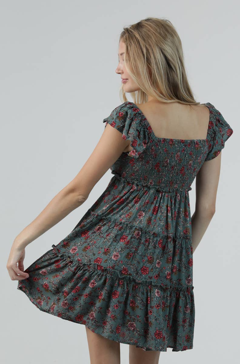 Rosemary Tiered Ruffle Dress