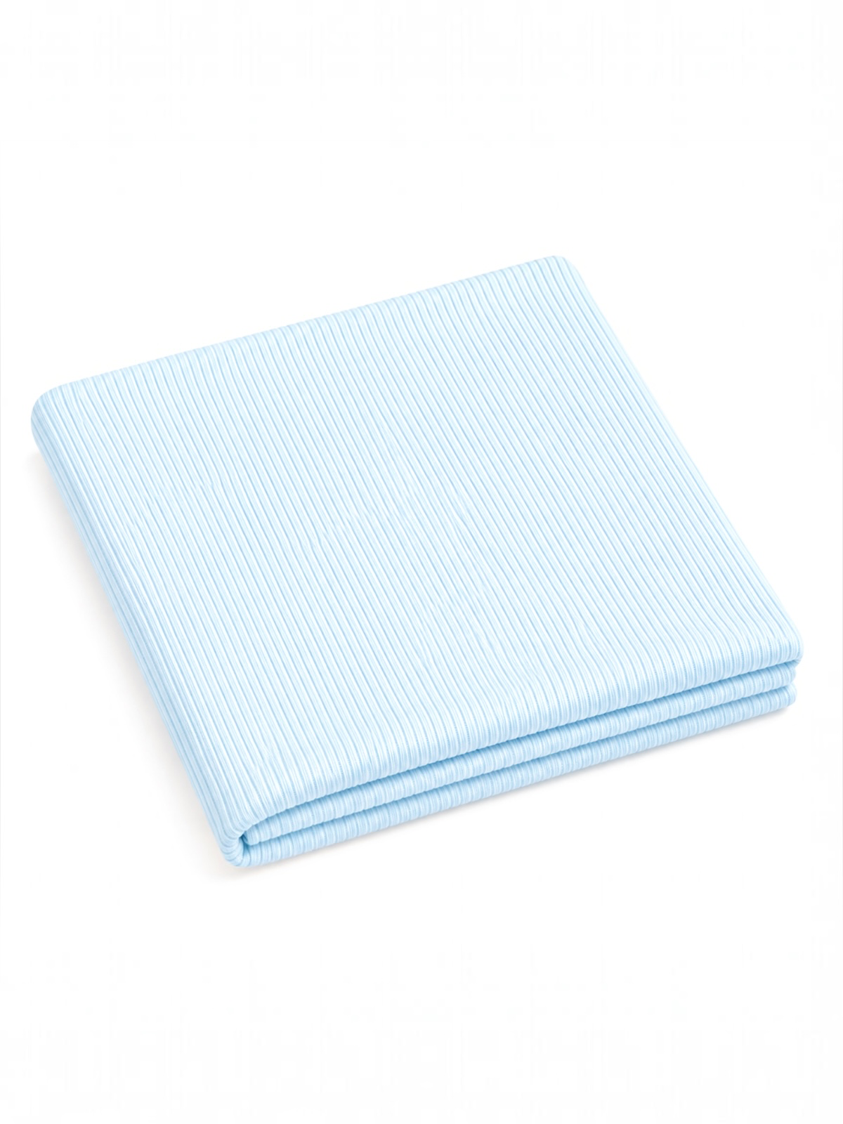 Baby Blue Ribbed Swaddle