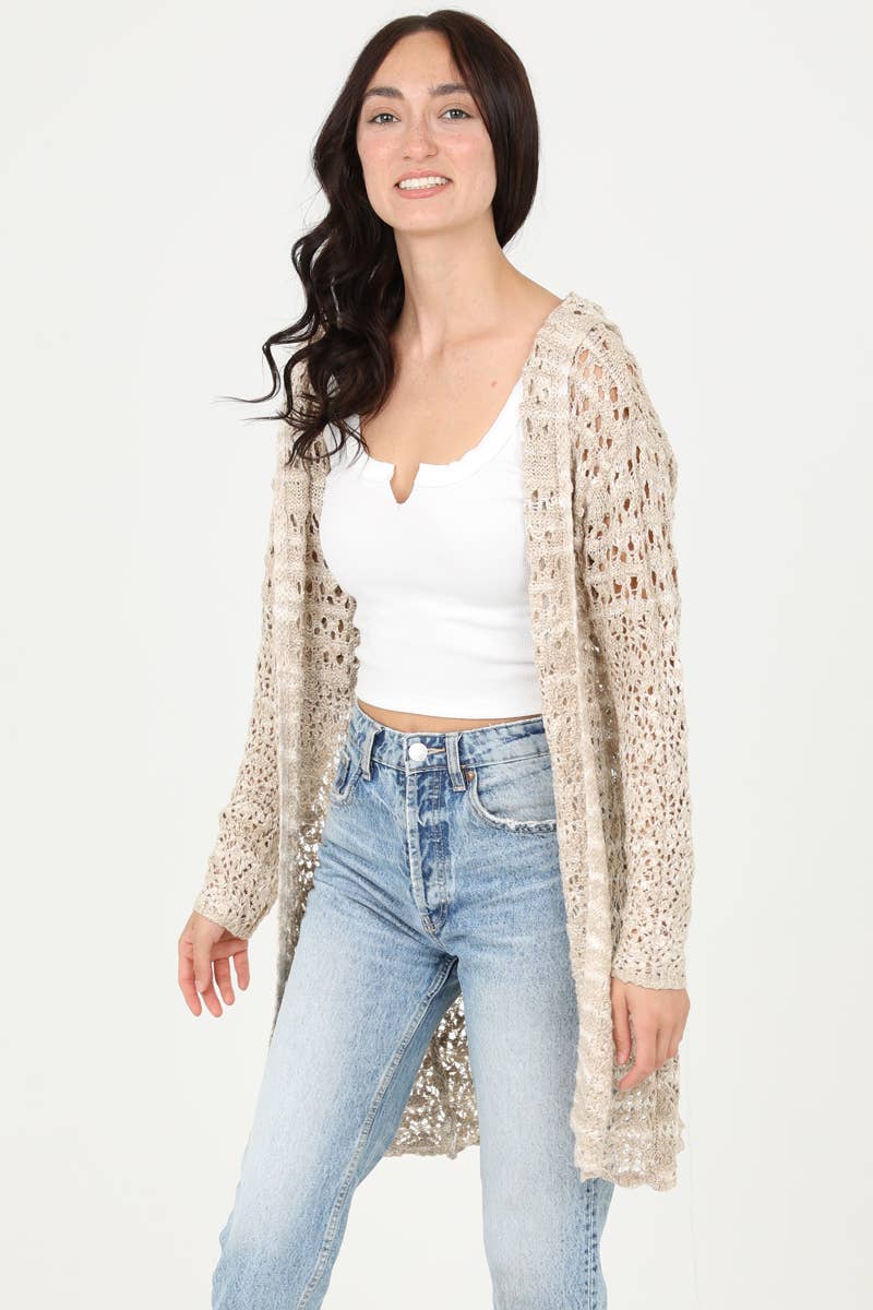 Hayleigh Hooded Cardigan