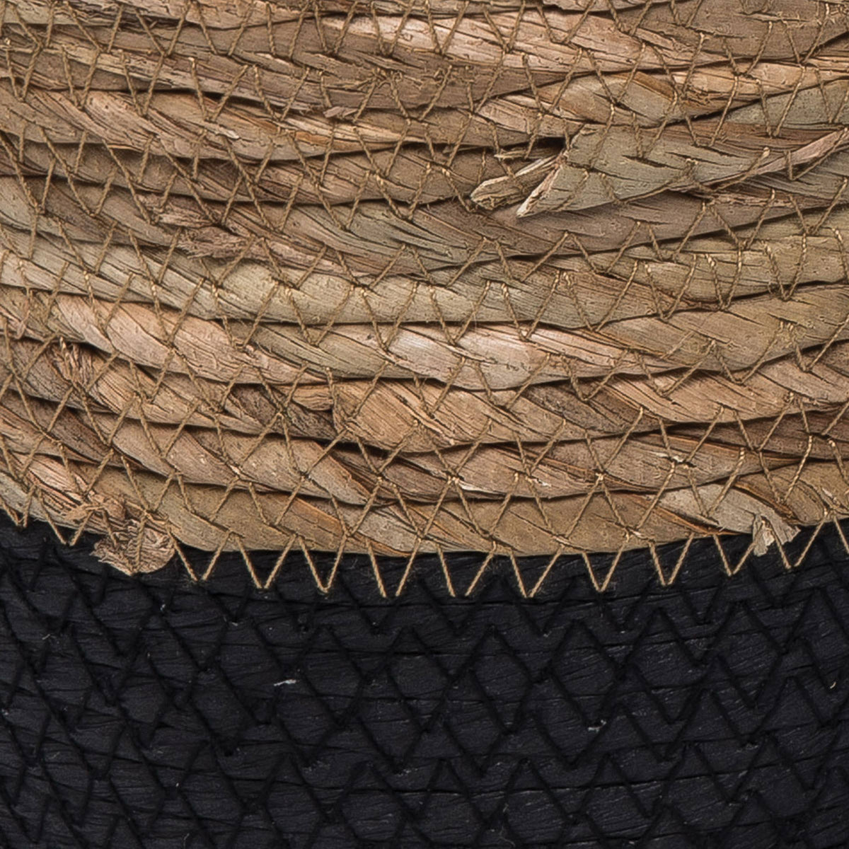 Black & Cattail Storage Gift Basket