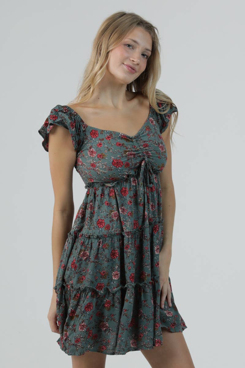 Rosemary Tiered Ruffle Dress