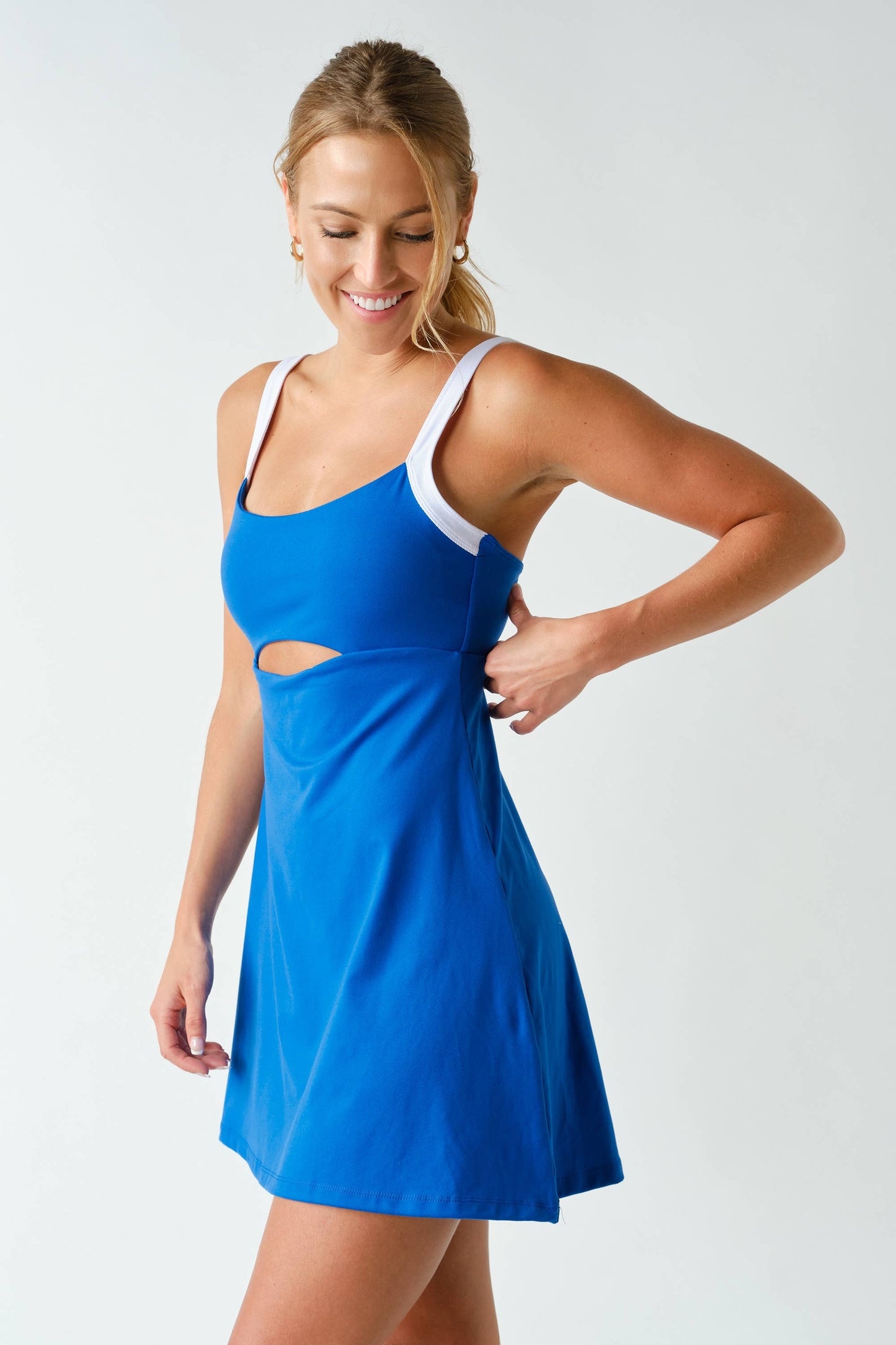 Sierra Sculpted Cutout Exercise Dress