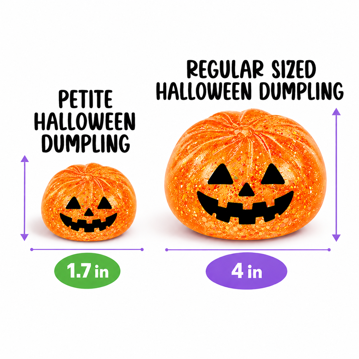 Petite Mini Halloween Squishy Dumplings
