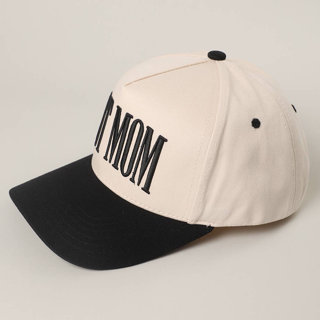 HOT MOM 3D Embroidered Trucker Hat