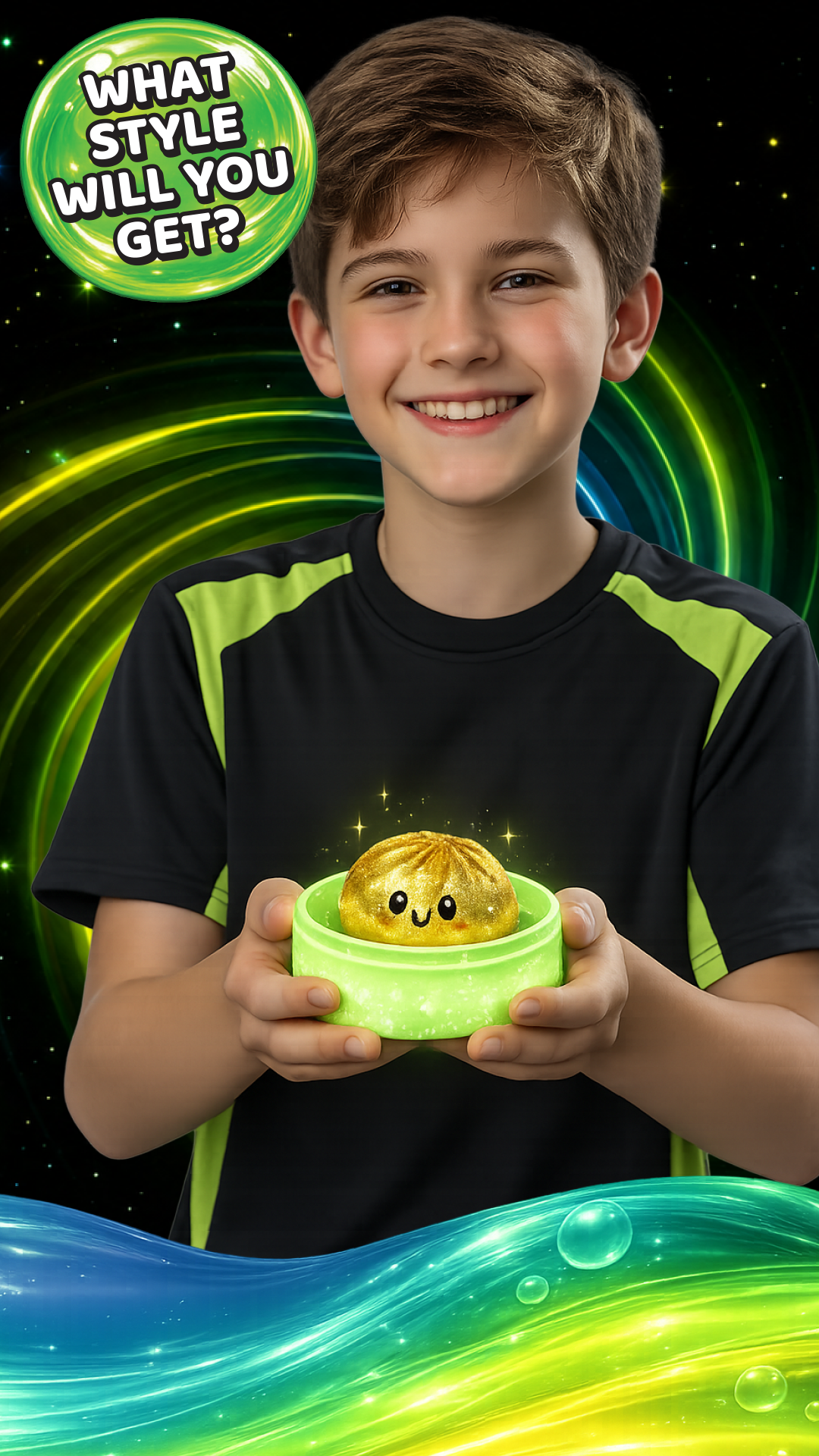 Glow-in-the-Dark Mystery Dumpling Squishy