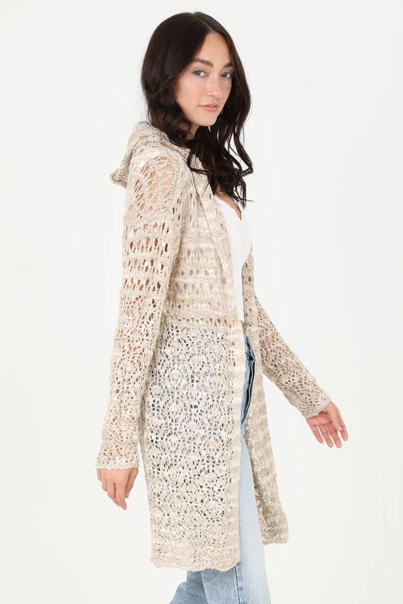 Hayleigh Hooded Cardigan
