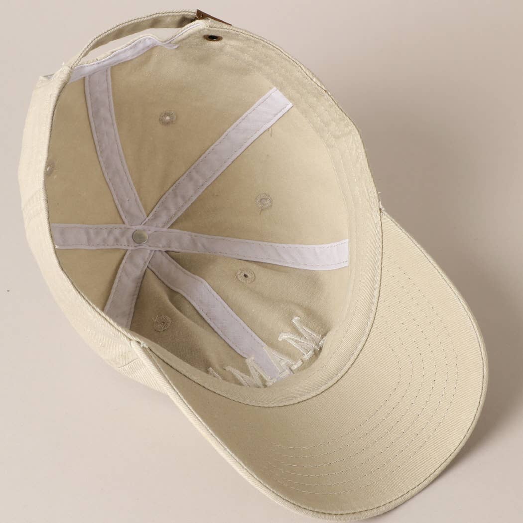 Mama Embroidered Ball Cap