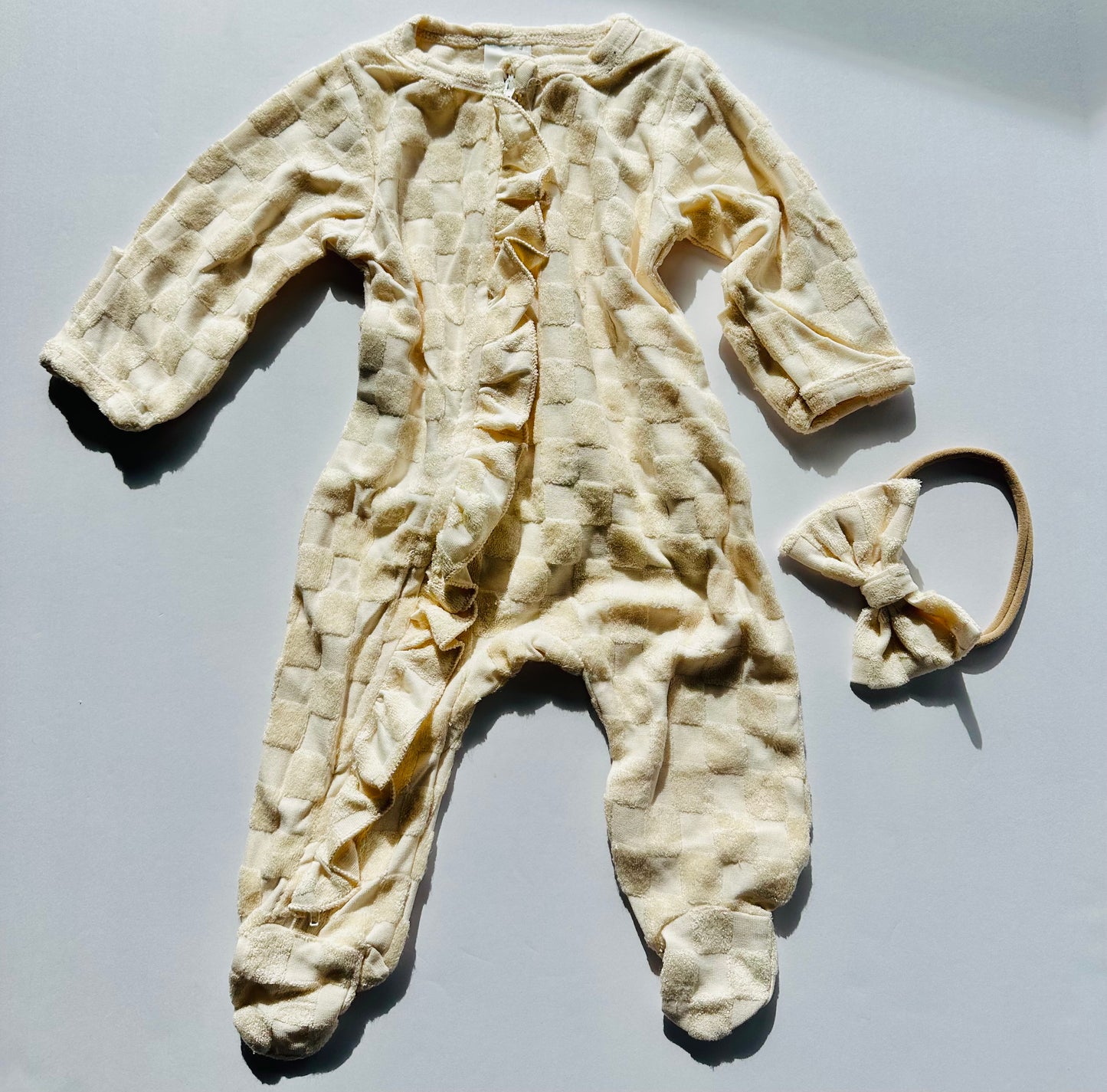 Ivory Ruffle Zippy RTS