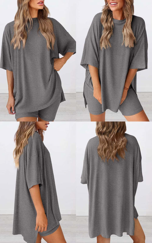 Jade Oversized Tee + Bikers PREO