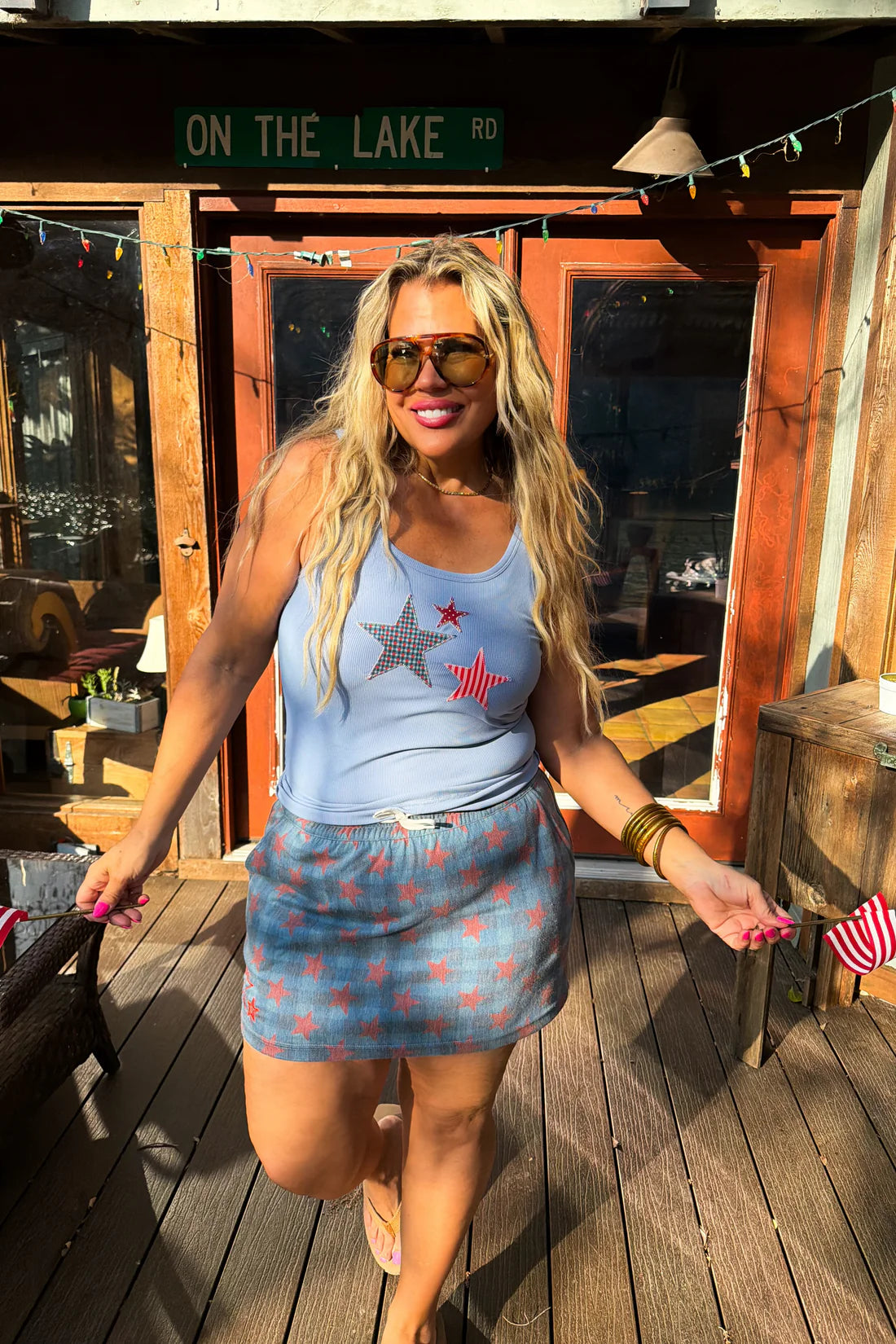 Serena Star Patch Tank PREO