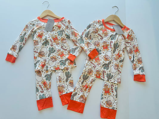 Cowboy Santa Christmas PJ’s