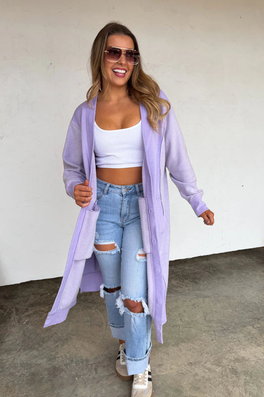 Channing Spring Sweatshirt Cardigan