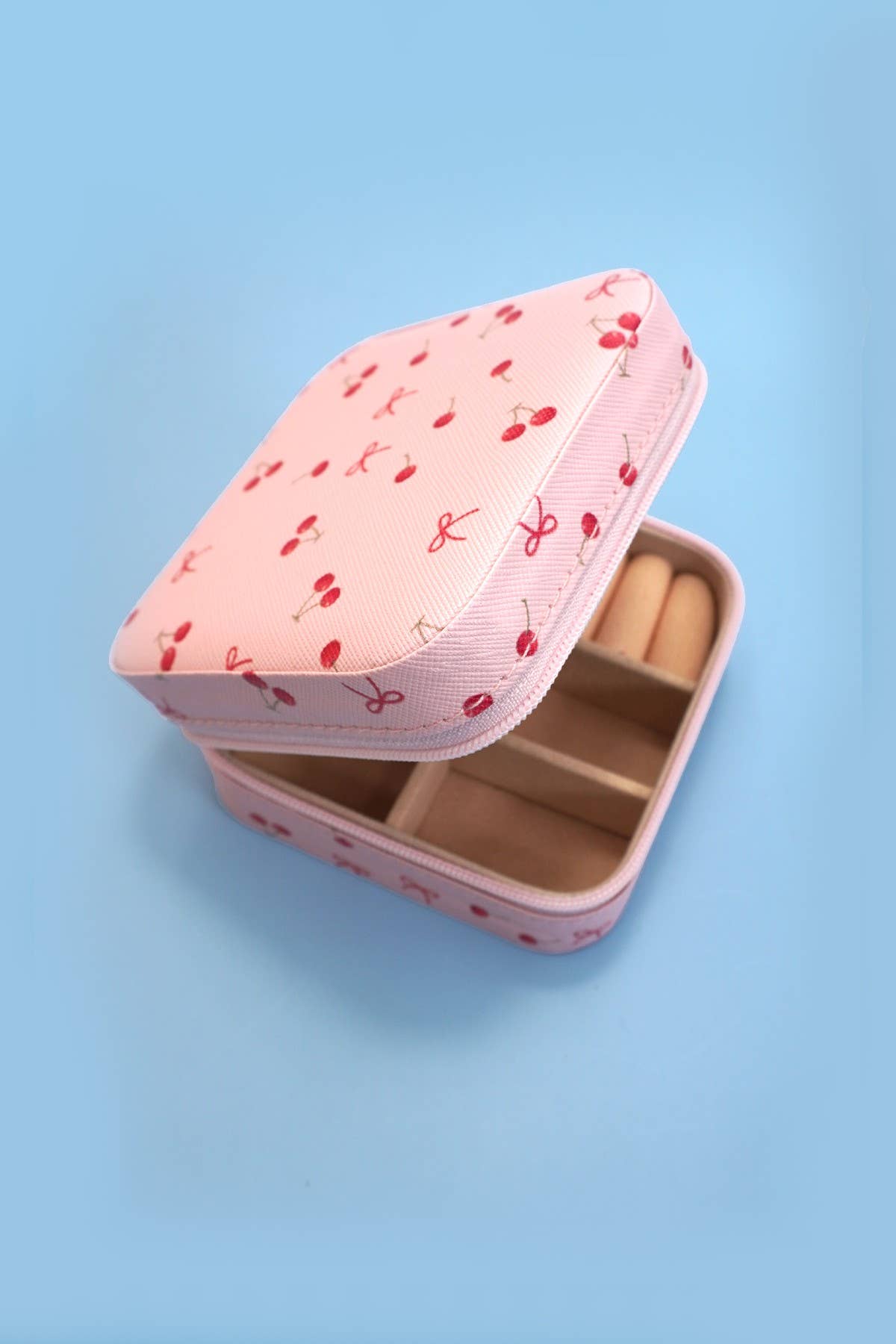 Cherry Cute Jewelry Organizer Travel Case