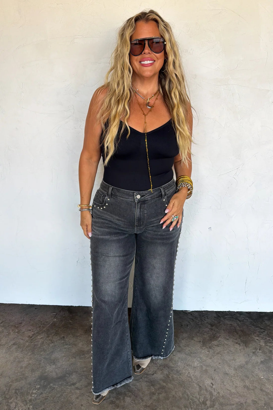 Dolly Parton Me Studded Denim PREO