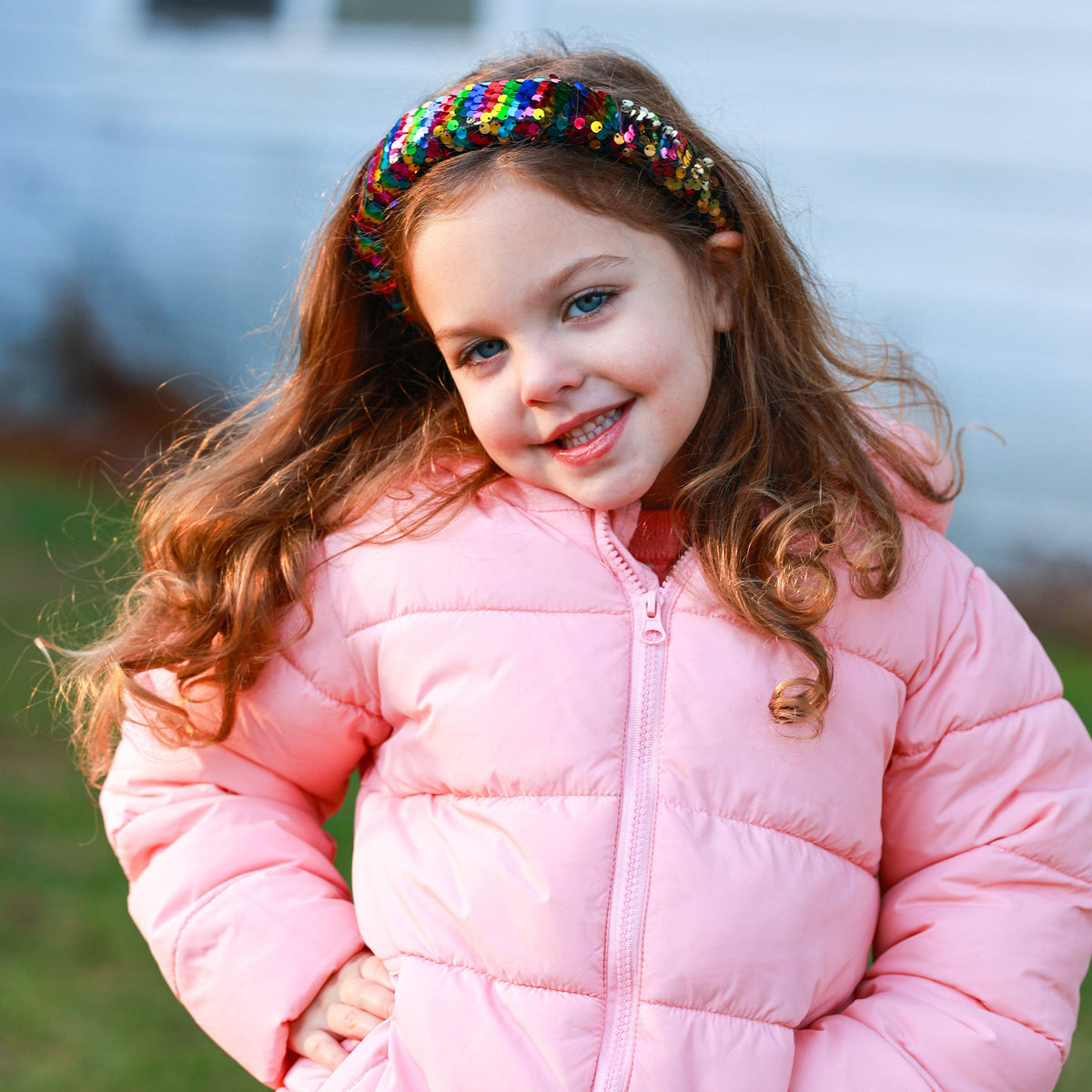 Reversible Sequins Headband