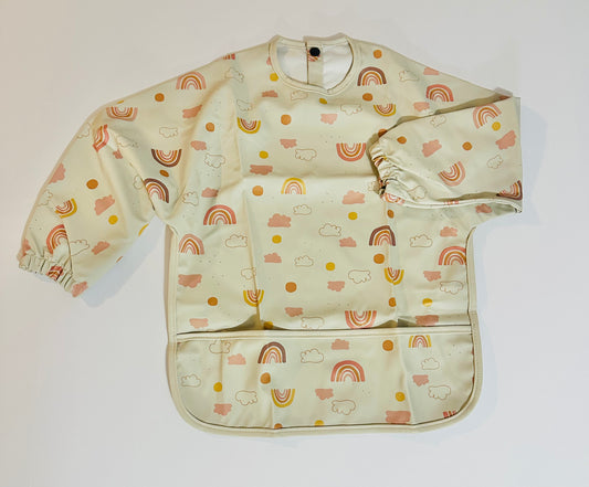 Rainbows Soft Waterproof Long Sleeve Bib RTS