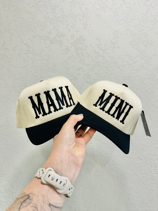 Western Mini Embroidery Hat RTS