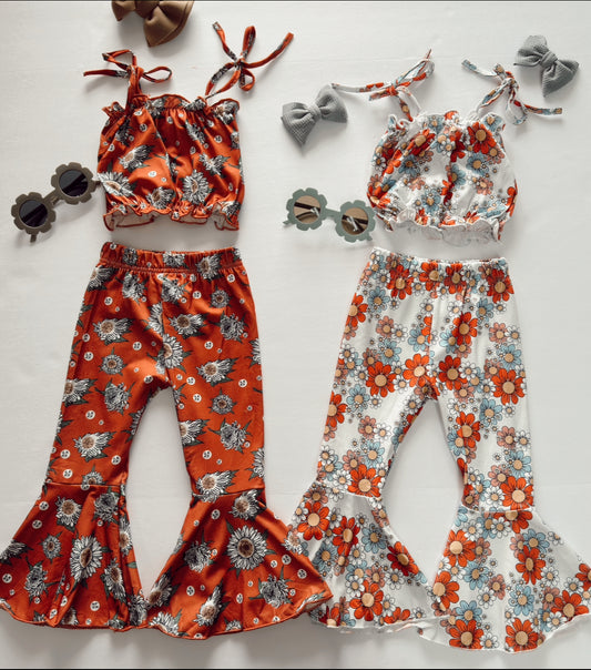 Retro Spring Floral Set