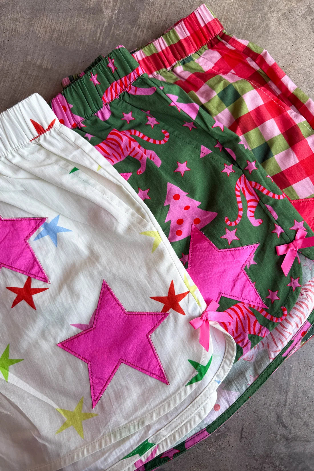 Tiger Christmas Stars Boxer Shorts PREO