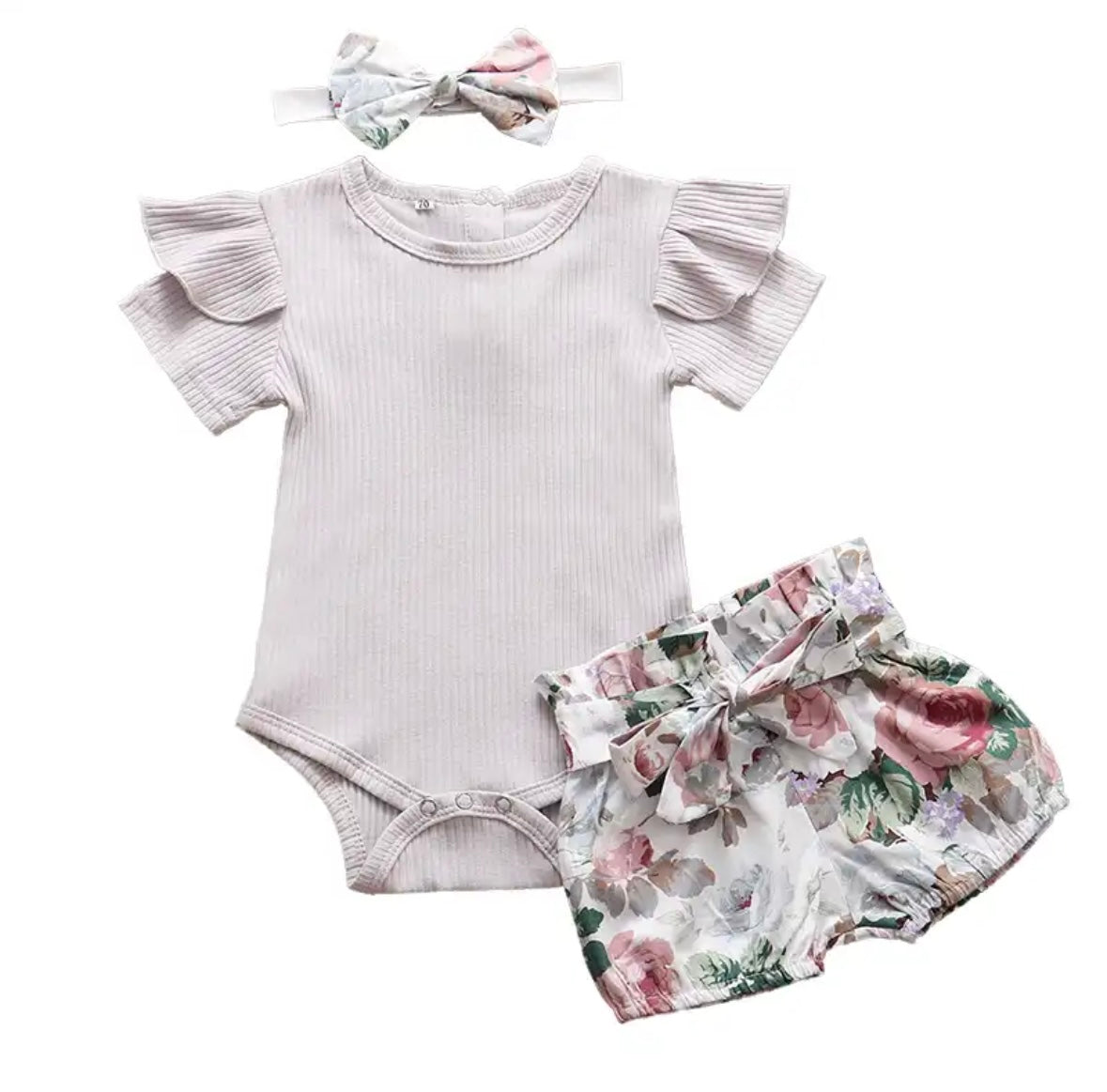 Summer Onesie + Bummie + Bow Sets