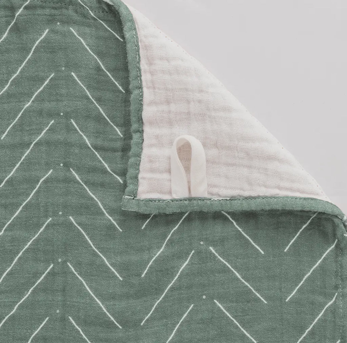 Itzy Ritzy Breastfeeding Boss / Swaddle - Sage