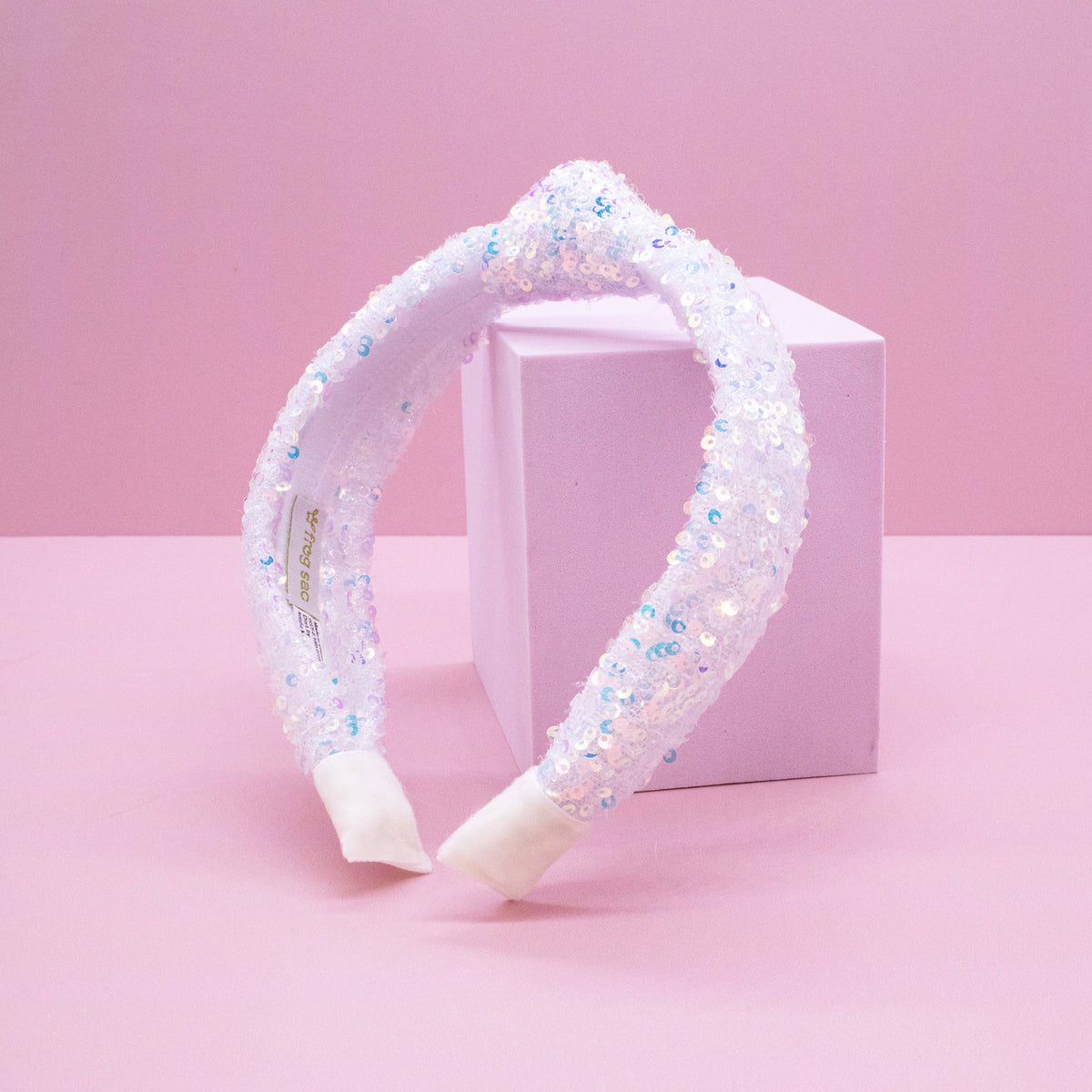 Kids Knotted Sequin Headband