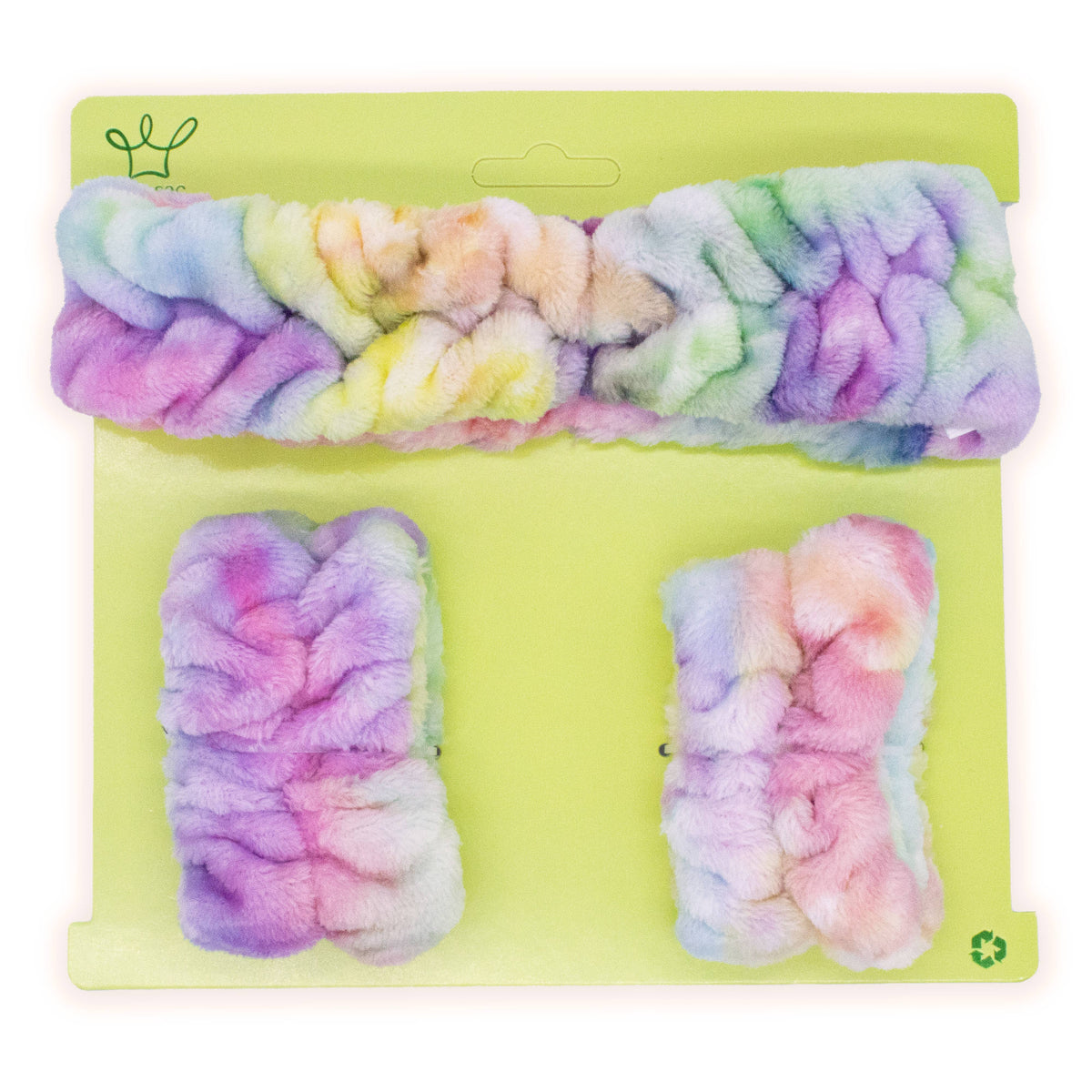 Self Care Spa Headband & Wristband Set