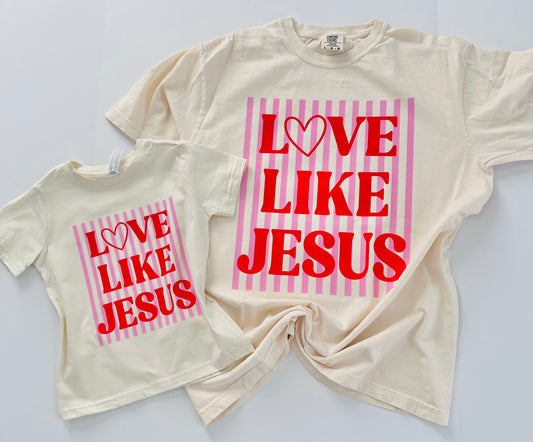 Mama Mini Love Like Jesus Tee