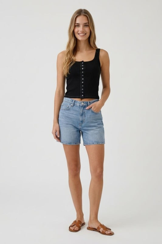 Contrast Trim Delilah Tank