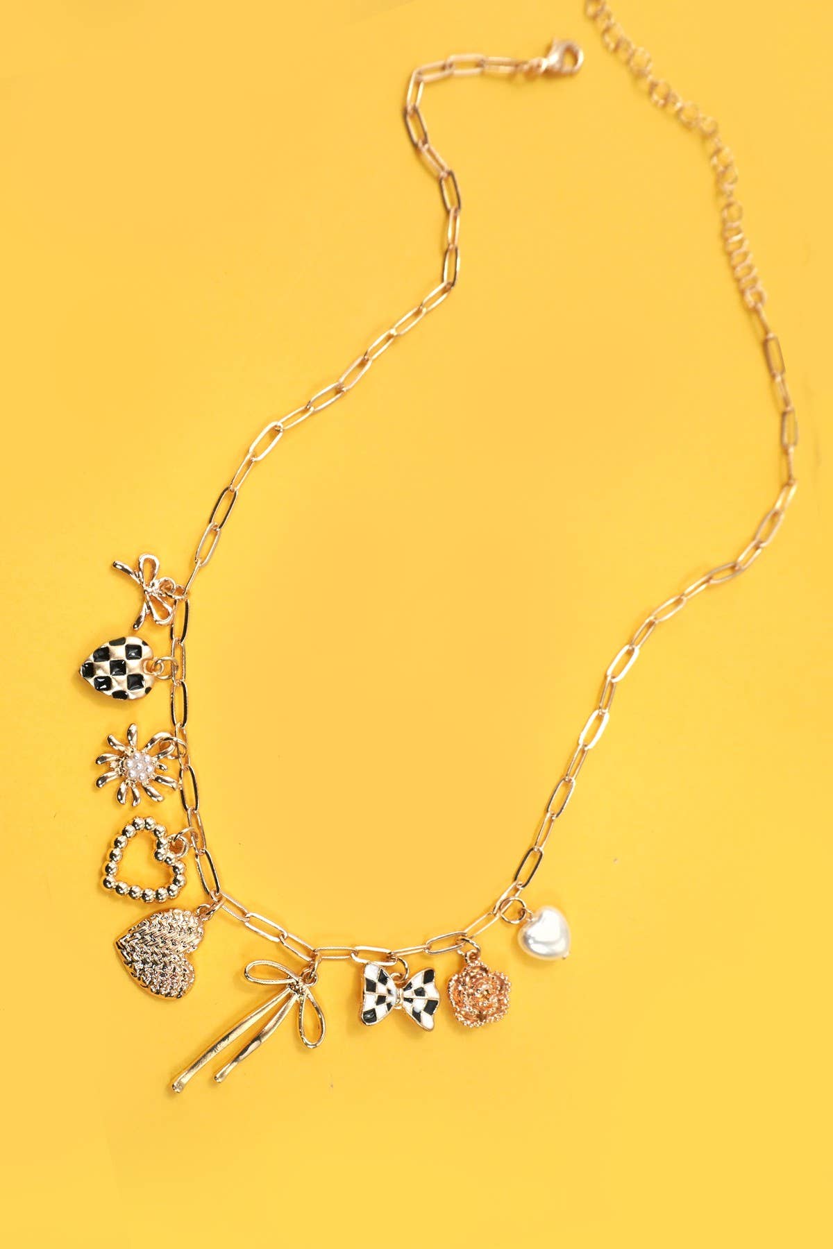 Cute & Bold Charm Necklace