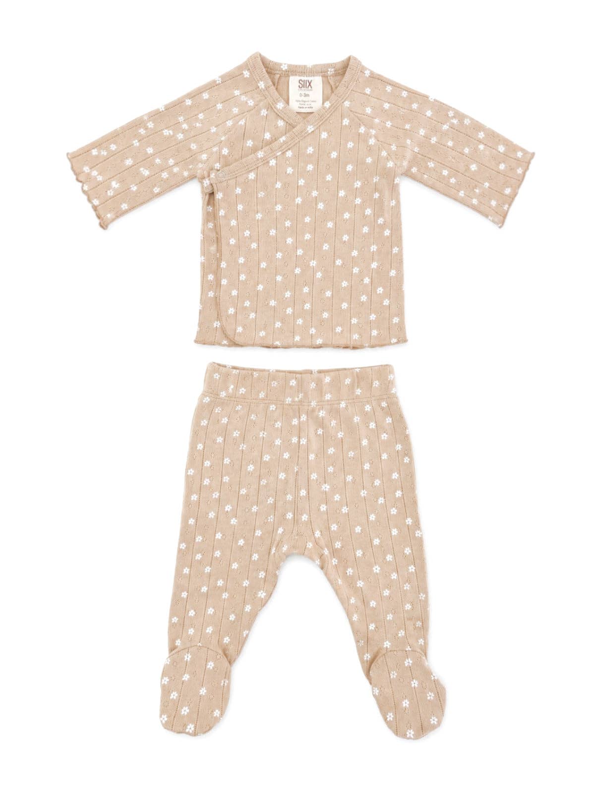 Almond Bloom Organic Pointelle Set