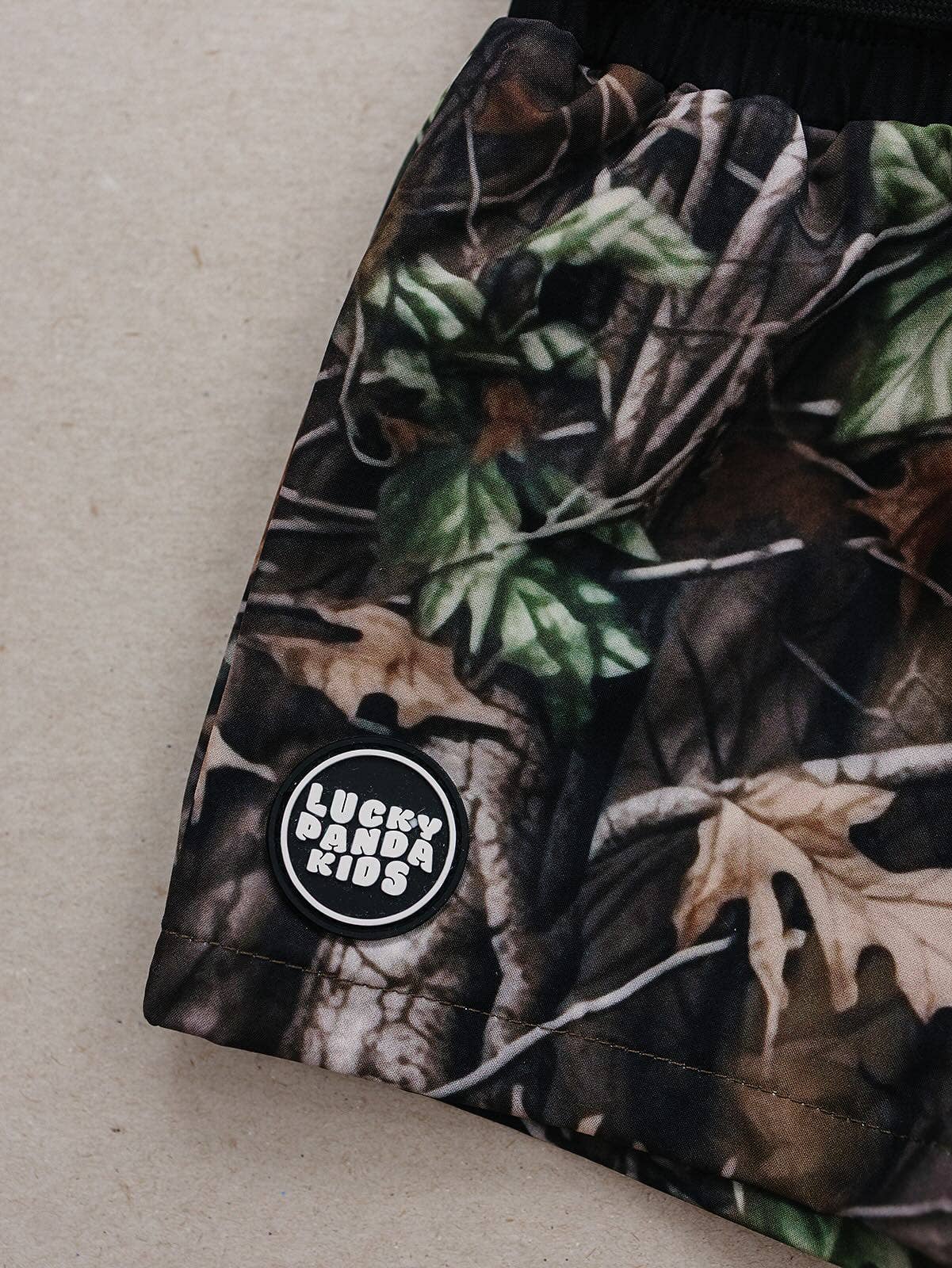 Colter Camo Dark Swim Trunks