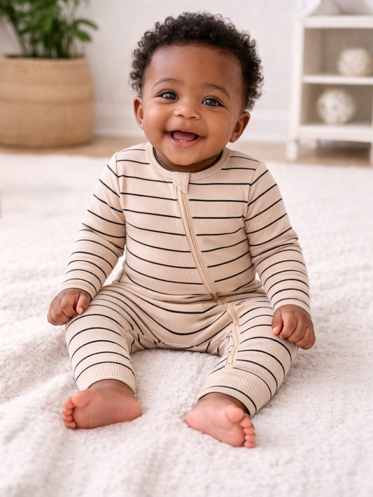 Jett Striped 2-Way Zip Sleeper