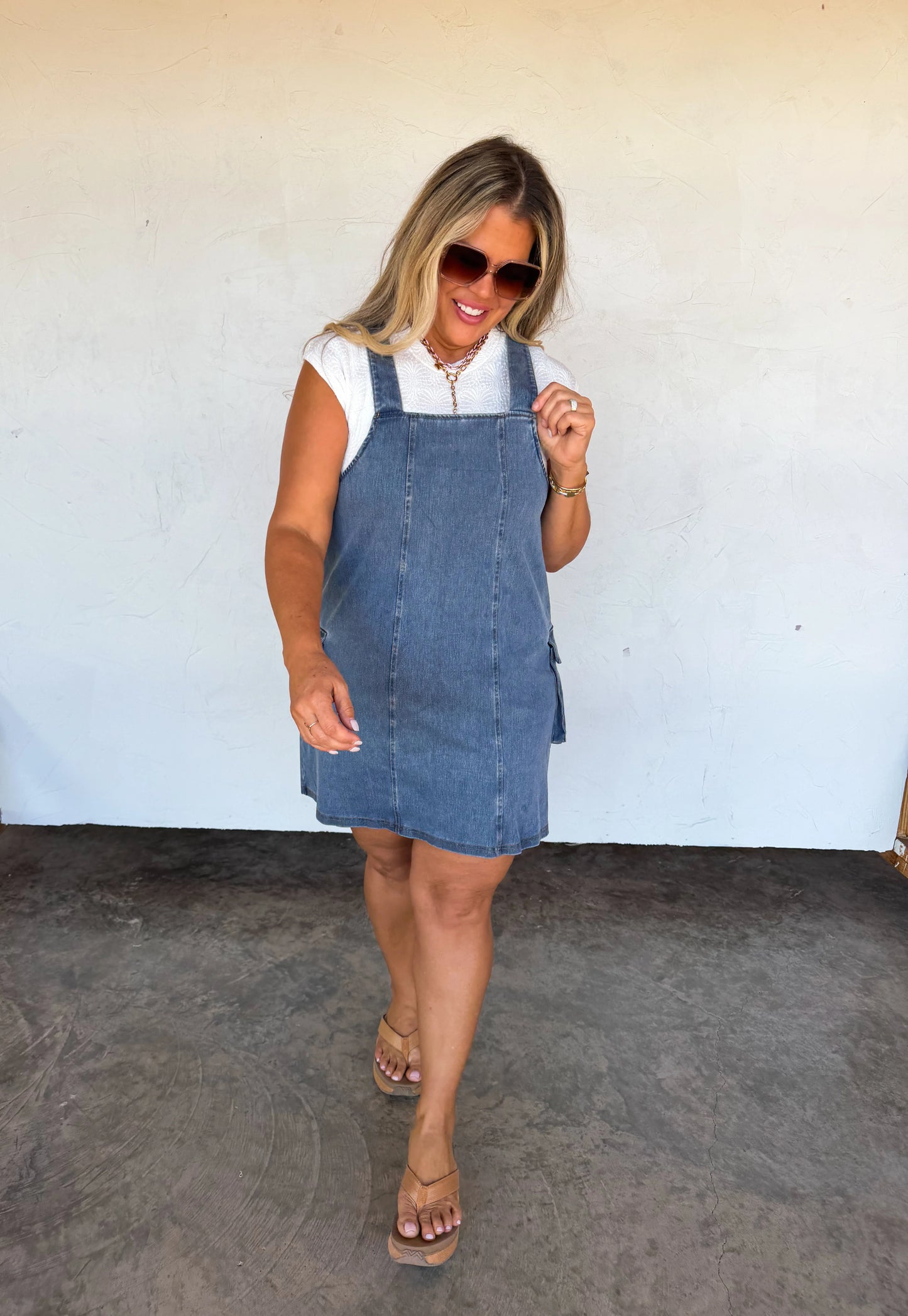 Millie Denim Dress