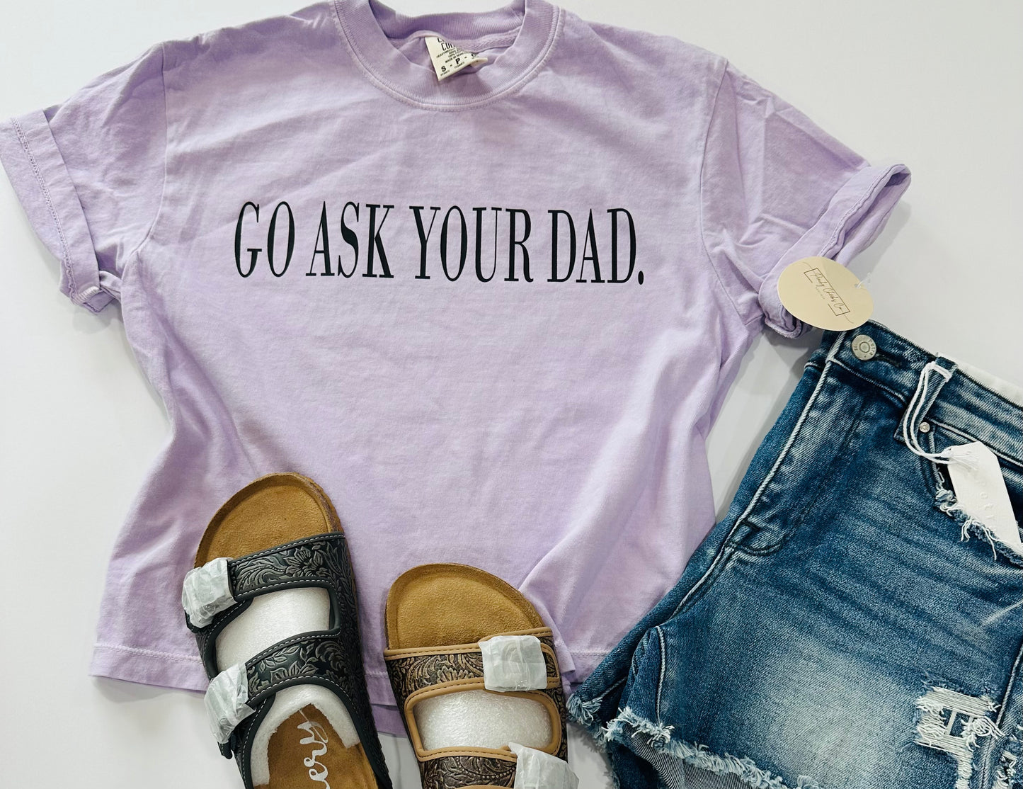 Go Ask Your Dad Tee - Middie
