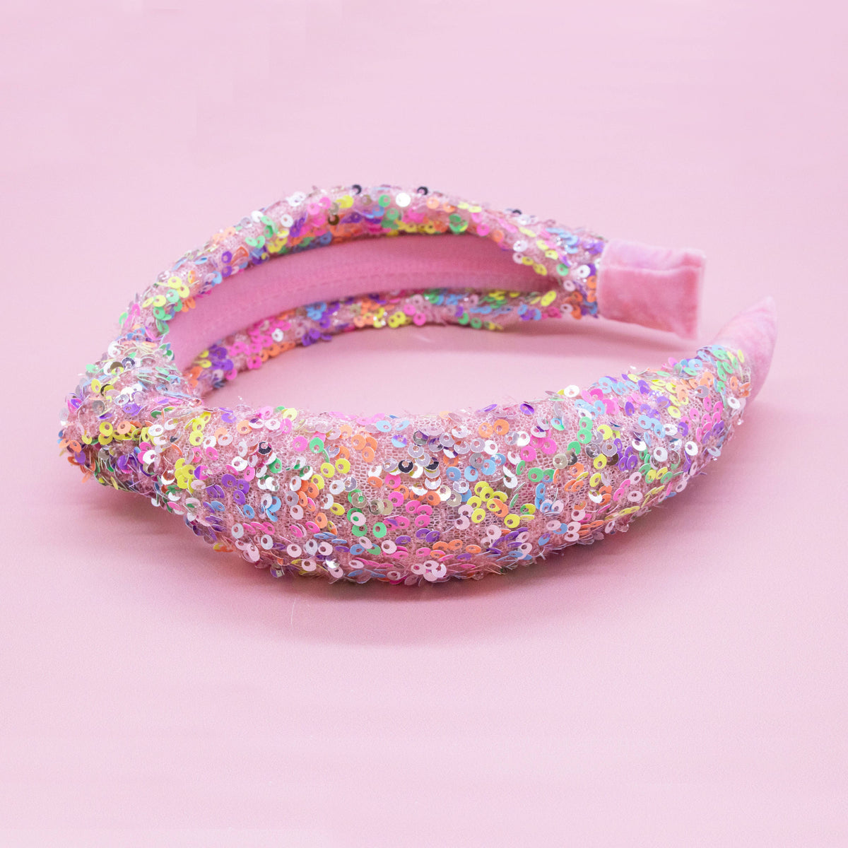 Kids Knotted Sequin Headband