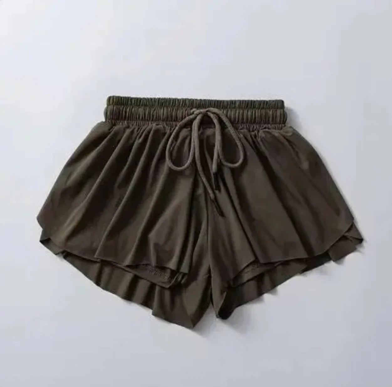 Girl’s Viral Flowy Shorts W/Built in Spandex