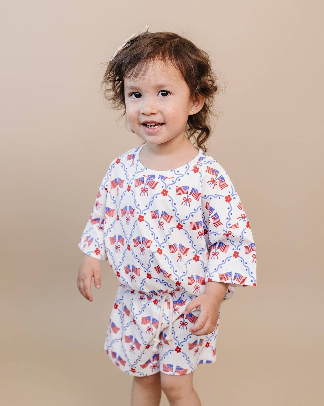 All American Girl Shorts Set