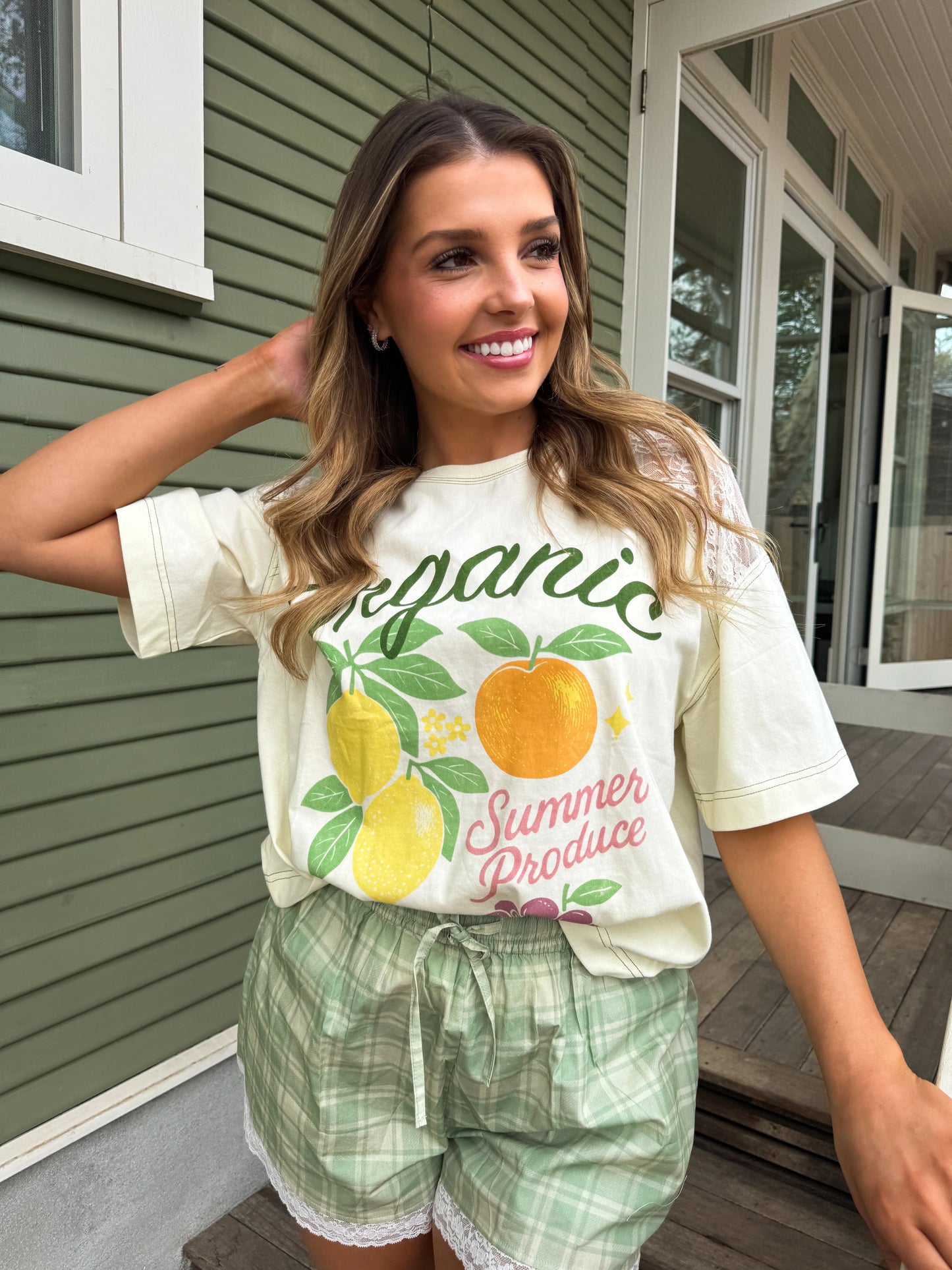 Vintage Fruit Lace Tee